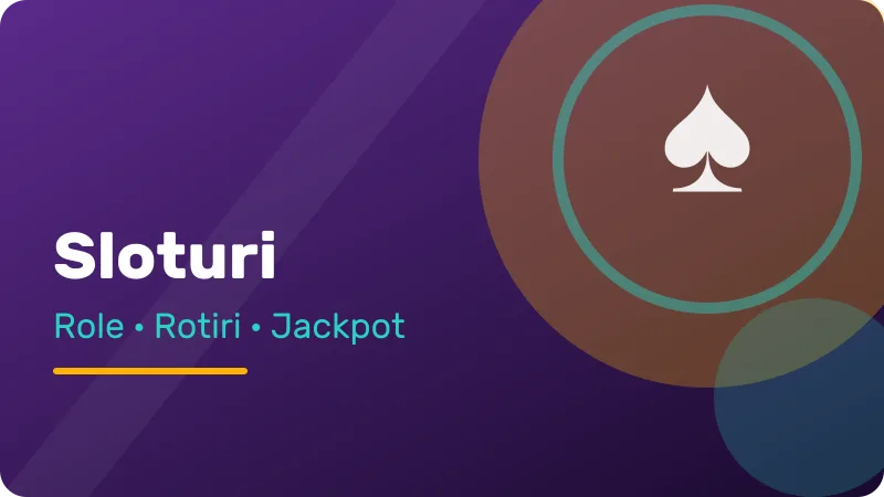 Jackpoturi și mese de cazino – ilustrație pentru secțiunea Elite Slots